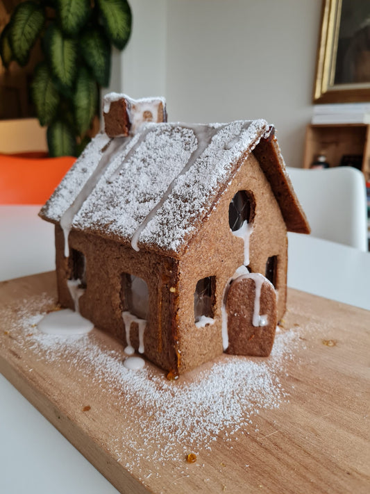 Gingerbreadhuisje - speculoos speculaas kerst gingerbread