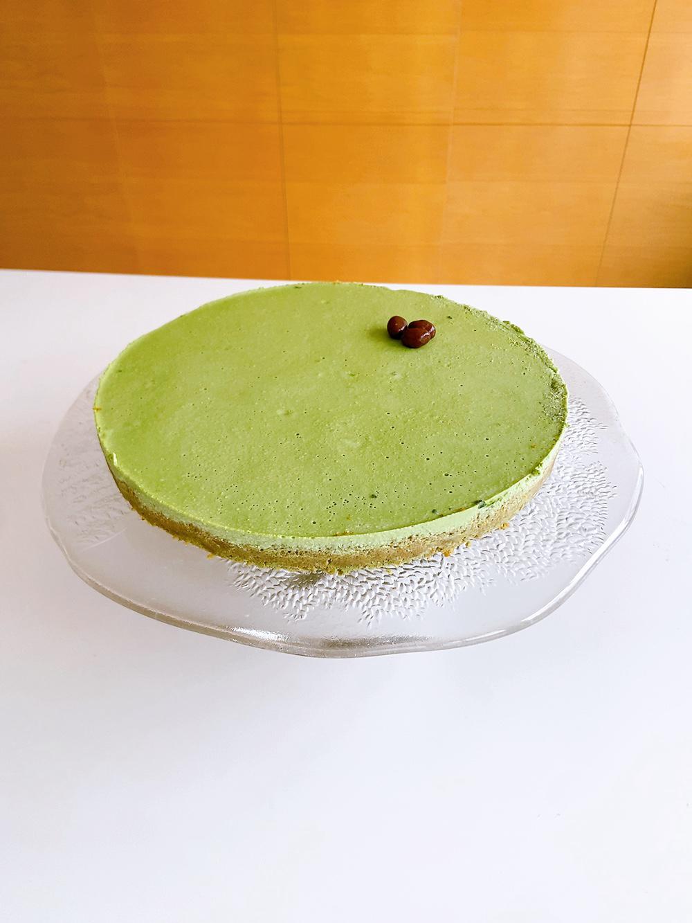 Matcha cheesecake