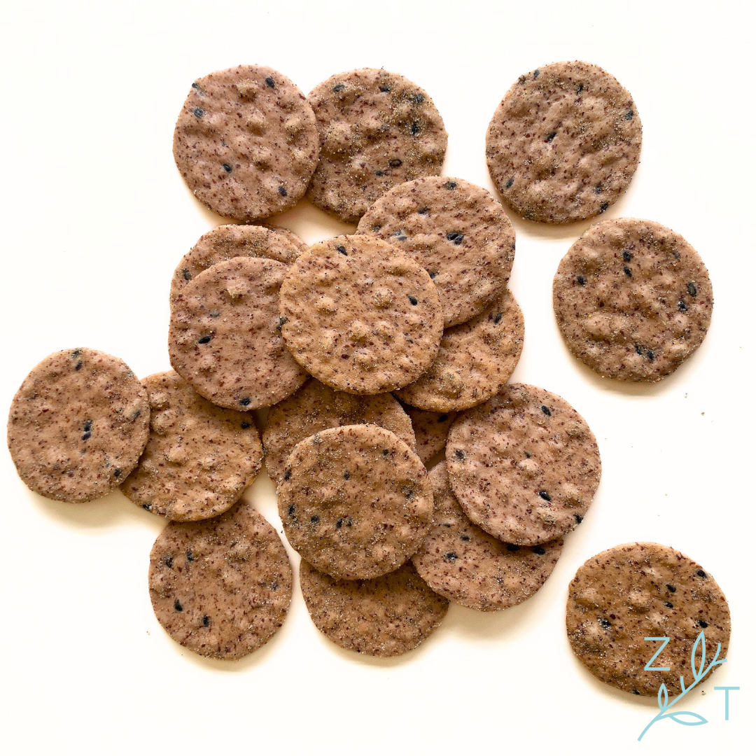 Sesam peper crackers snacks grey moons