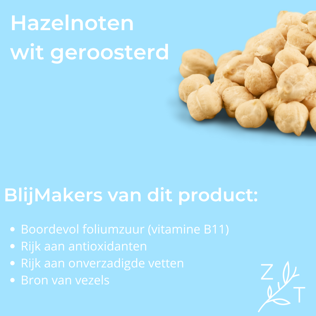 Hazelnoten wit geroosterd