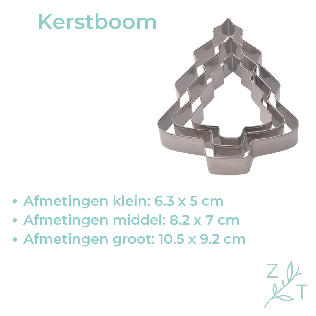 Kerstboom uitsteekvorm christmas