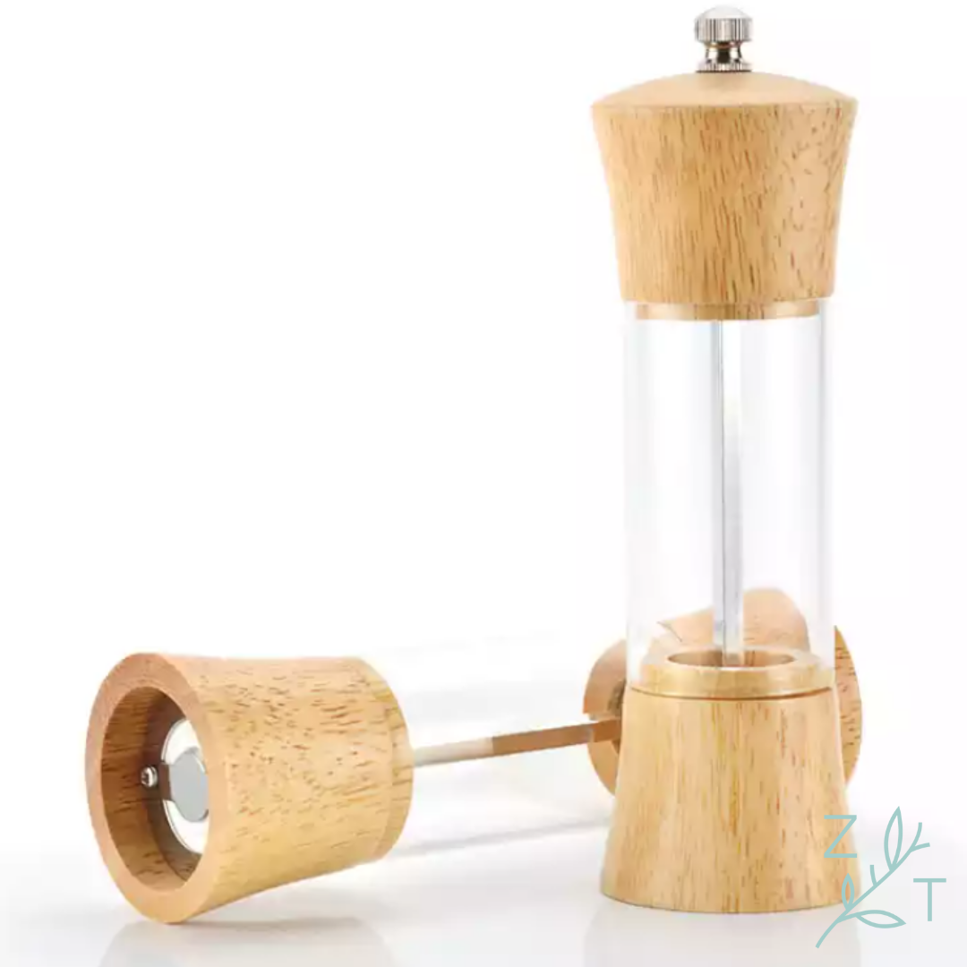 Zout en peper vat hout