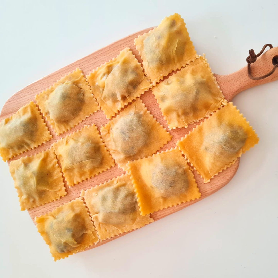 Vegetarische ravioli