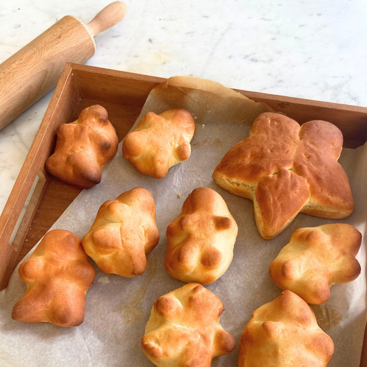 ZijTak klaaspaard klaaskoek koekenbrood sinterklaas bakken sint kerst brood