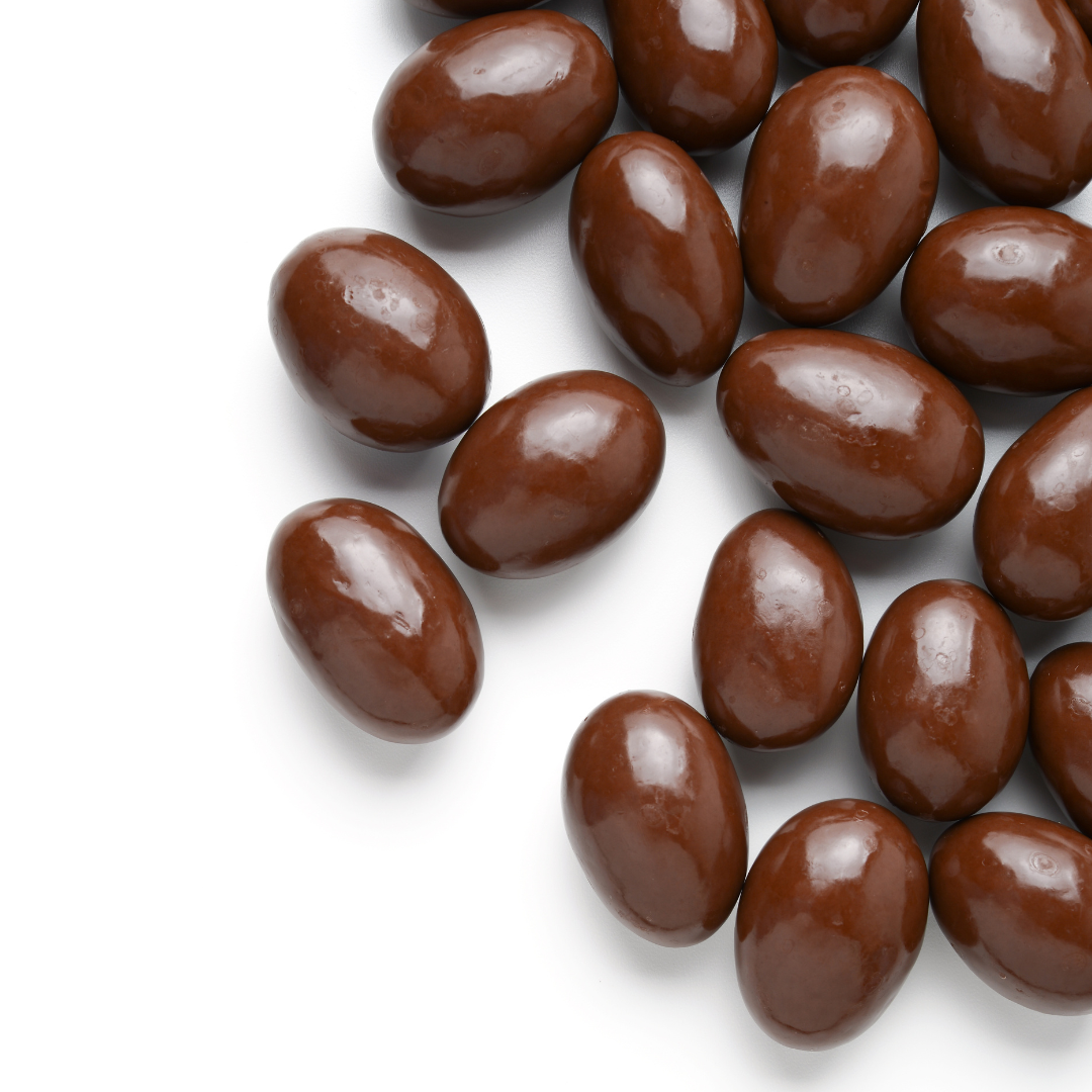 Gechocolateerde Amandelen met melkchocolade