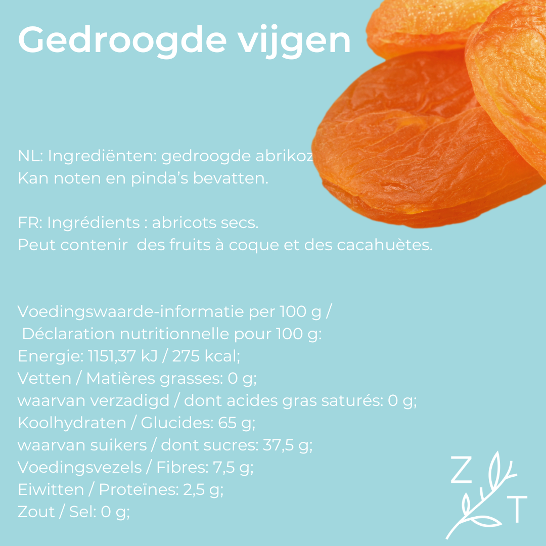 gedroogde abrikozen fruit