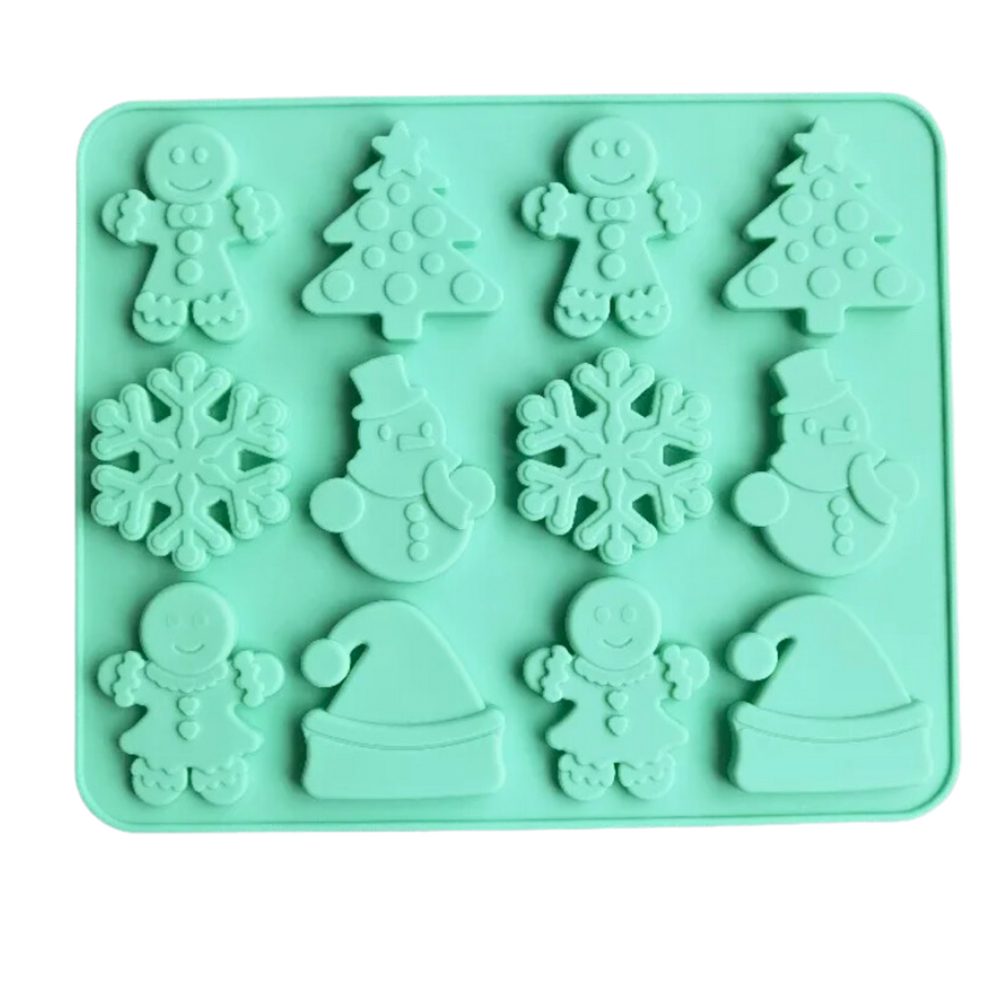 Kerst chocoladevorm silicone