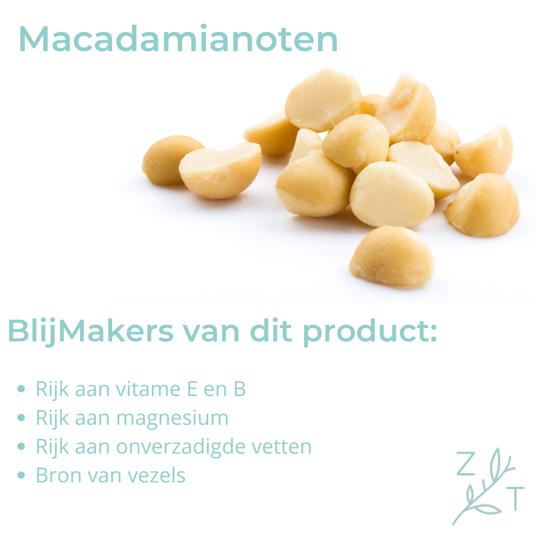 Macadamianoten macadamia noten notenmix ZijTak 