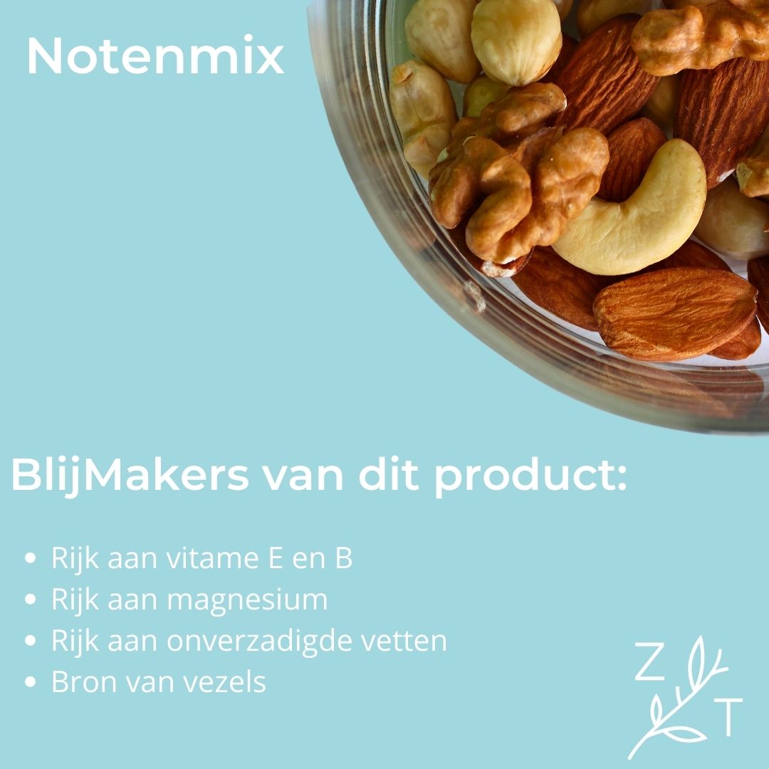 notenmix amandelen walnoten cashewnoten hazelnoten