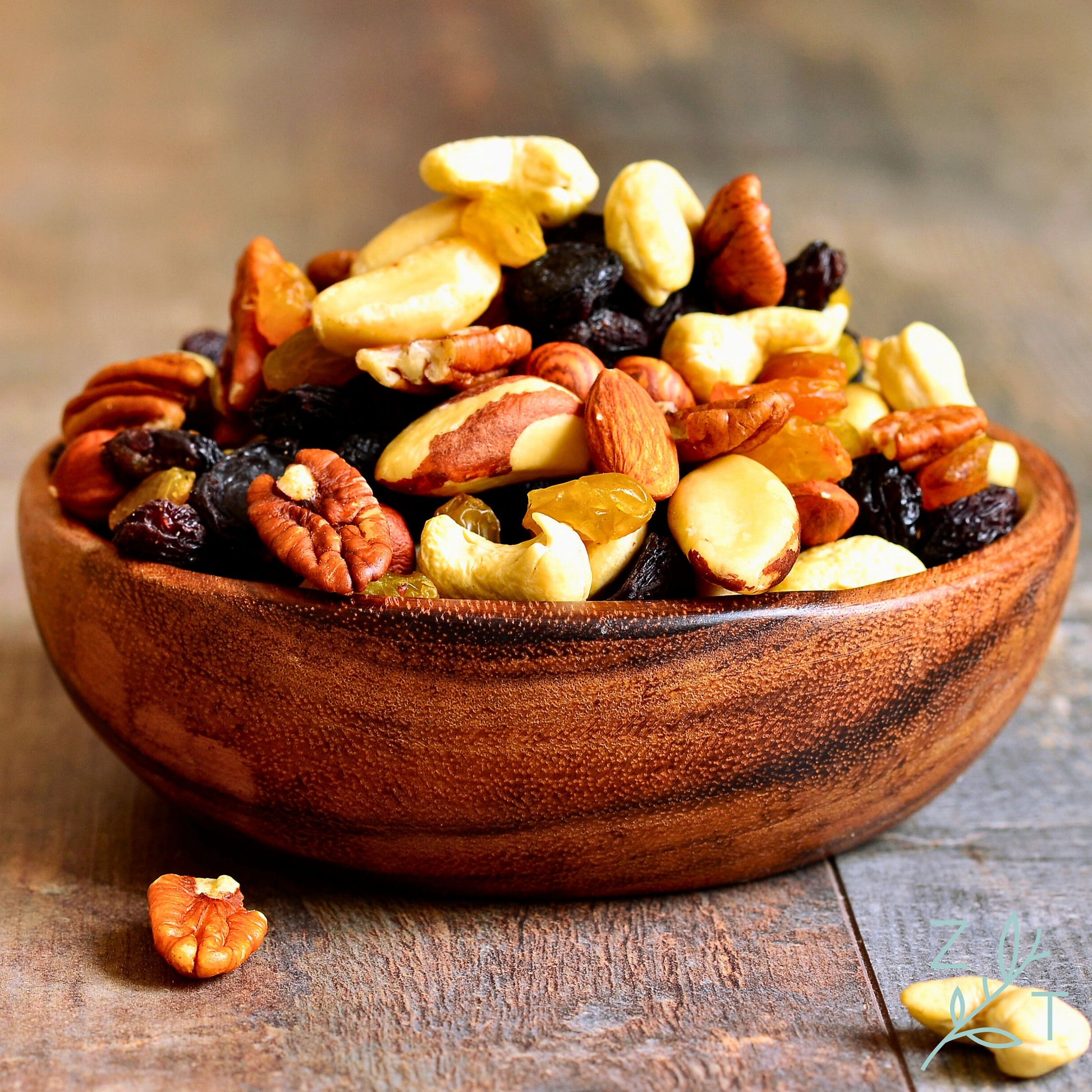 Notenmix studentenhaver kopen rozijnen fruit noten amandelen cashewnoten walnoten gratis verzending Kortrijk Antwerpen België
