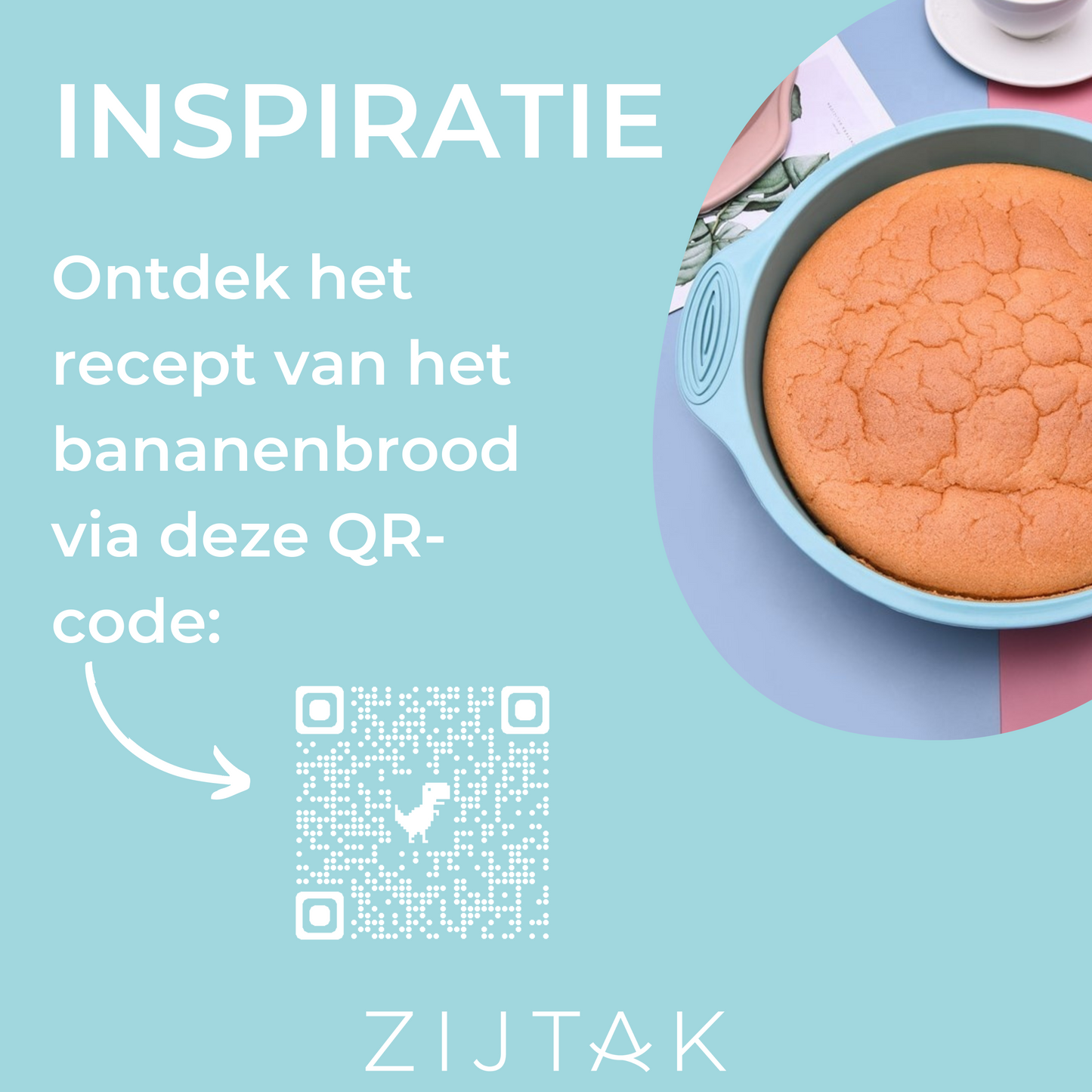 Ronde bakvorm - paars