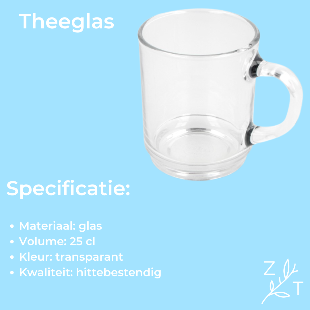 Theeglas - 25 cl