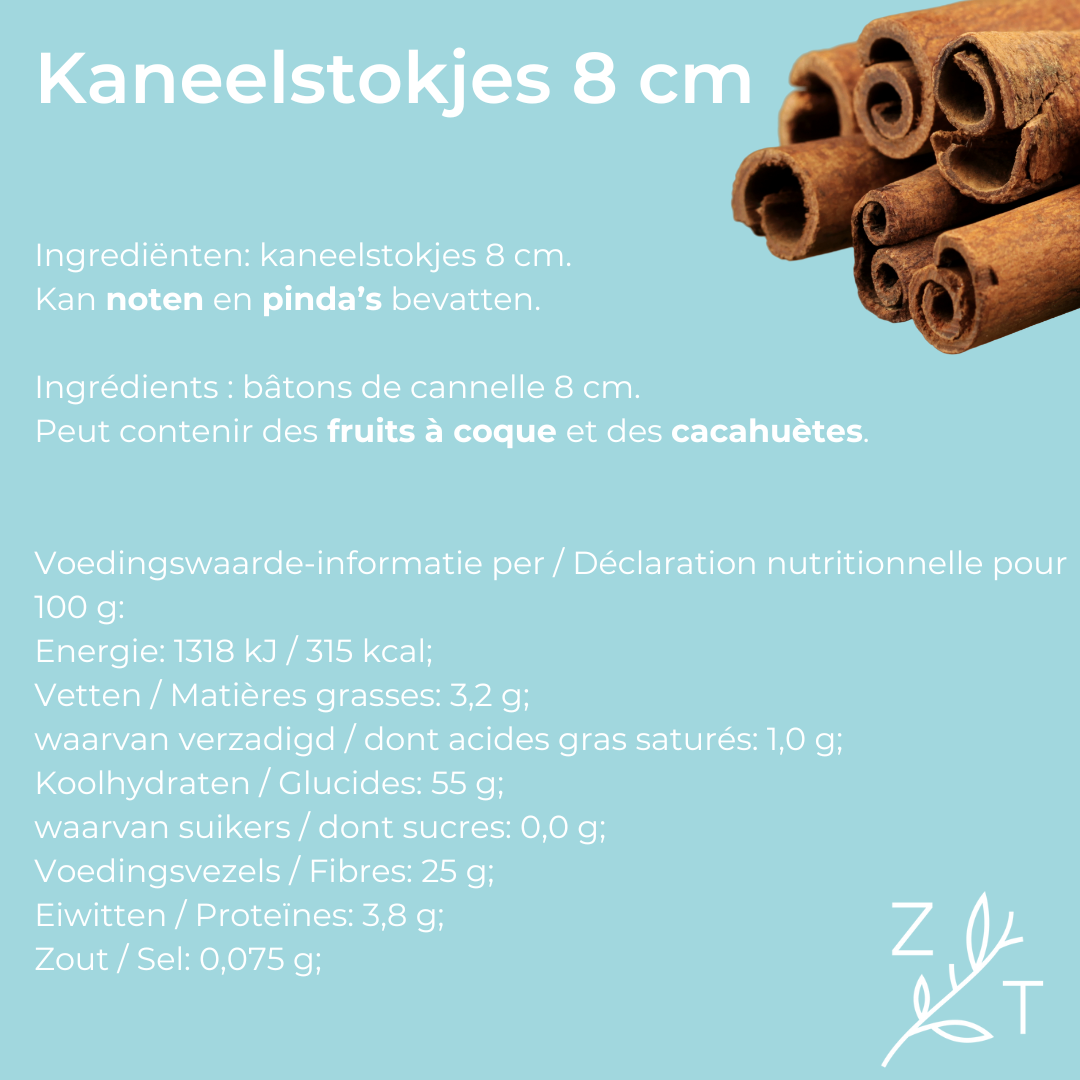 ZijTak kaneelstokjes kaneel kaneelstokken cinnamon sticks Kortrijk