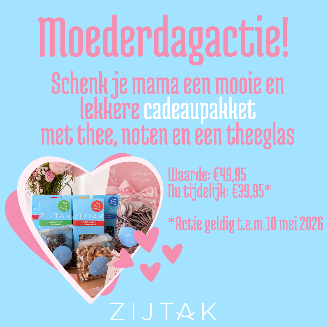 Cadeaupakket moederdag thee noten
