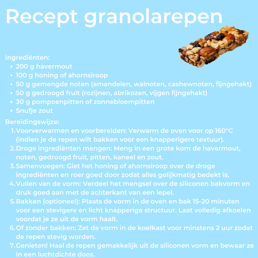 Granola repen bakvorm