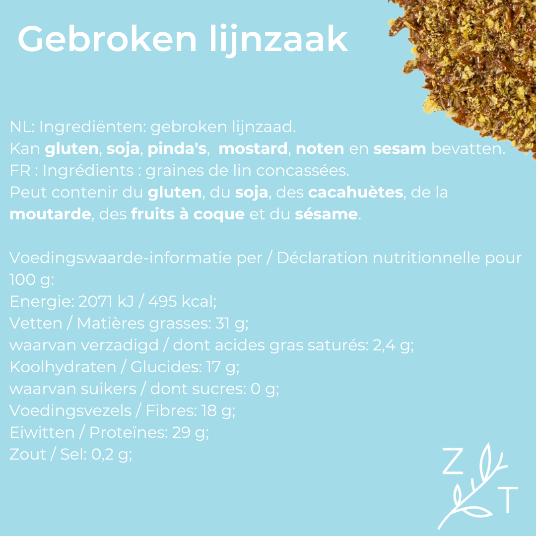 Gebroken lijnzaad