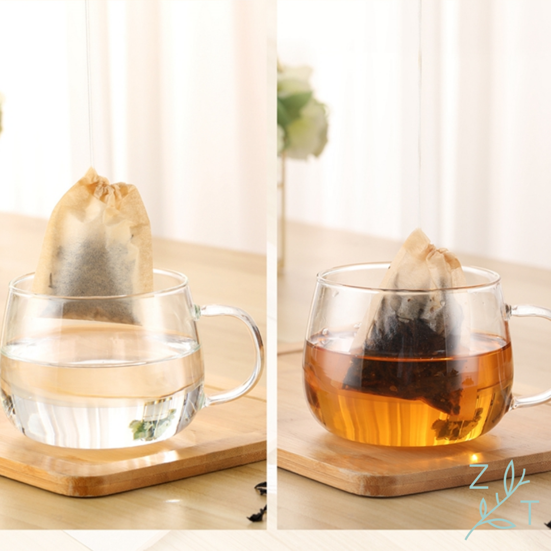 lege theezakjes theefilter zakjes losse thee infusie