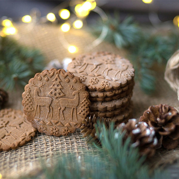Kerst deegrol kerstdeegrol