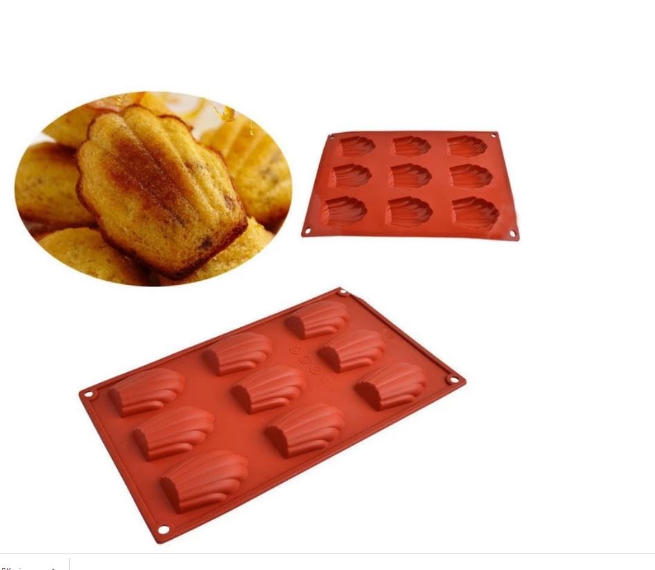 Madeleine bakvorm bakken silicone