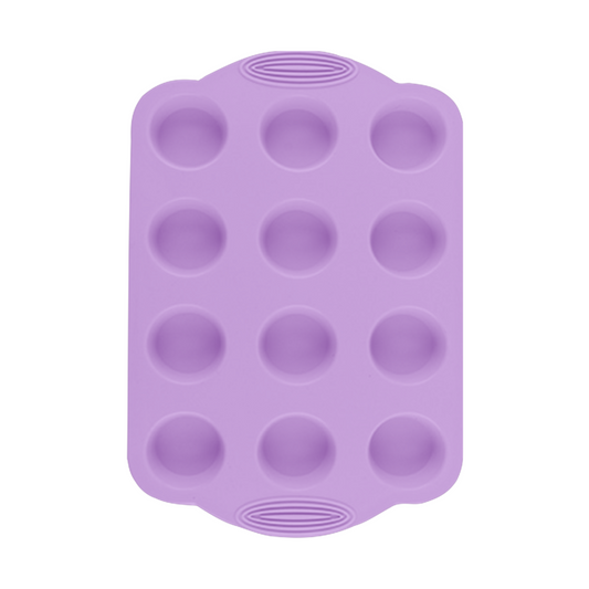 Muffinvorm cupcake vorm silicone paars