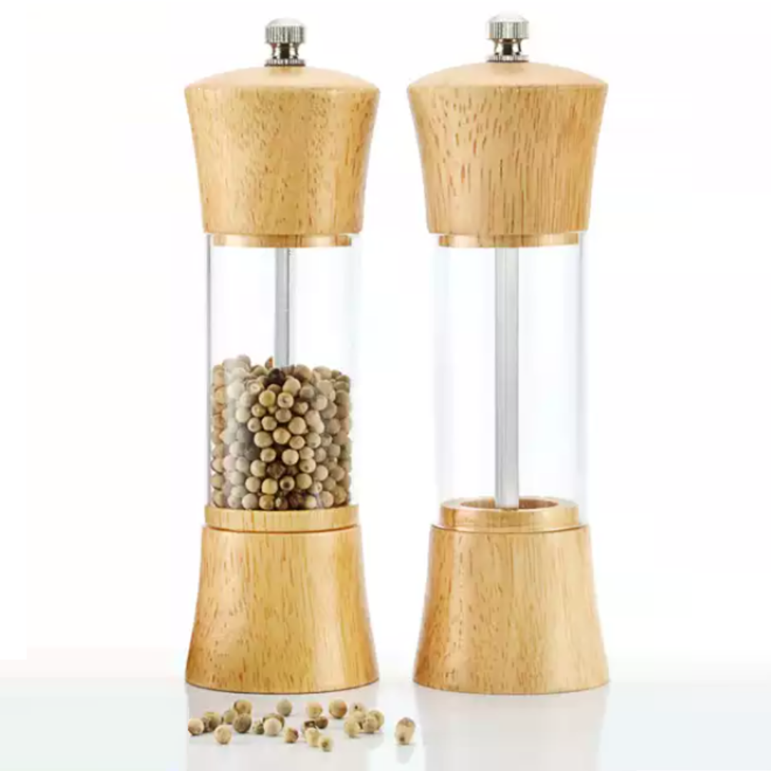 Zout en peper vat hout
