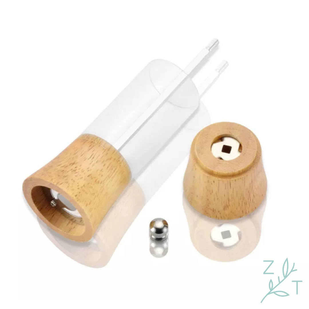 Zout en peper vat hout