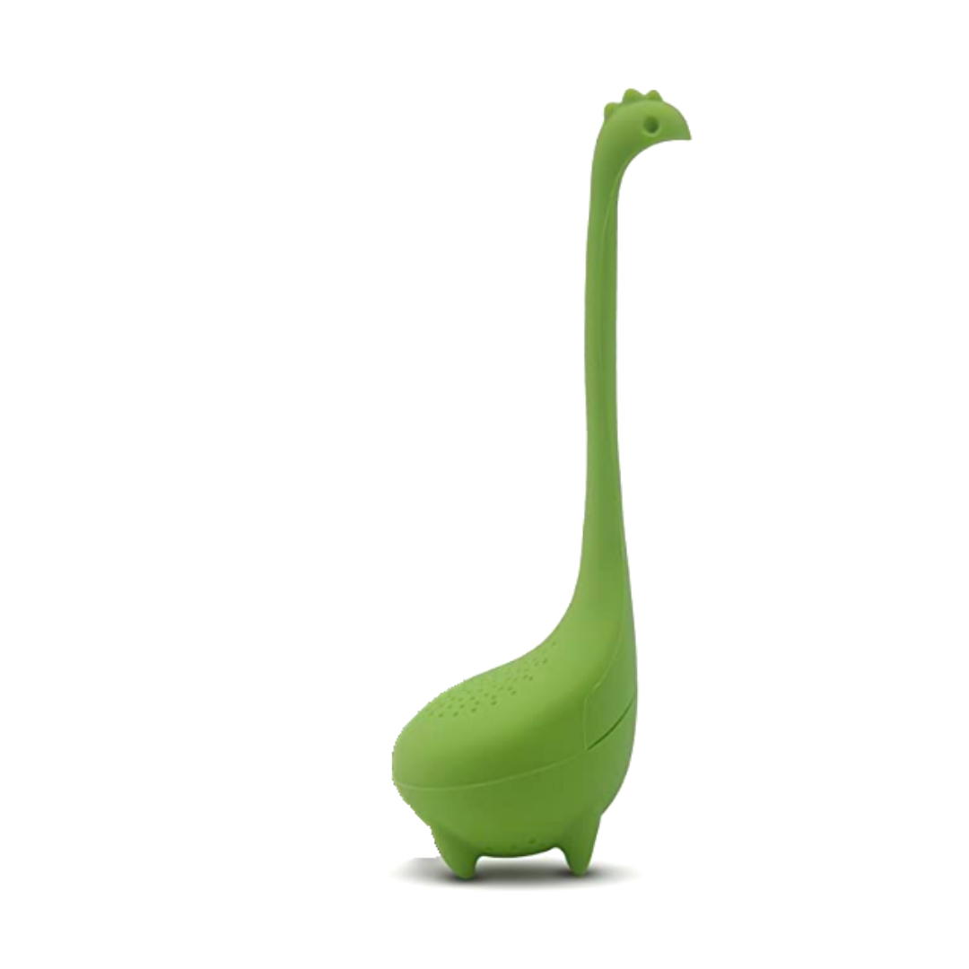 theefilter Thee-ei verse thee infusie dinosaurus monster theesaurus nessie blauw rood groen ZijTak